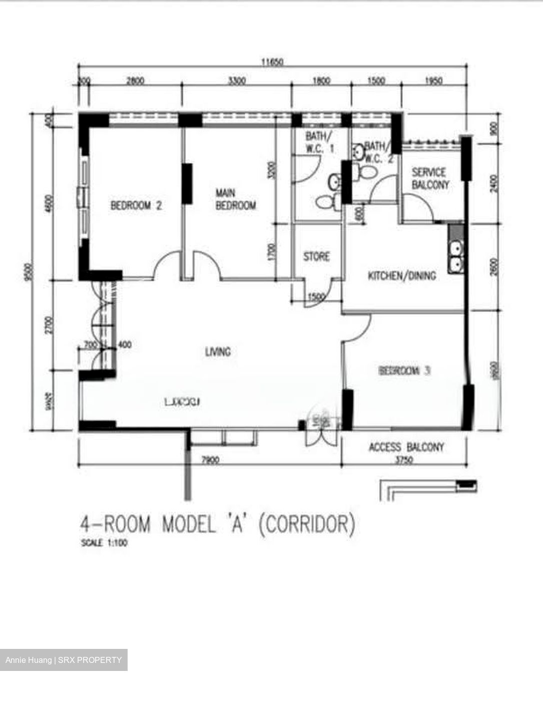 Blk 768 Pasir Ris Street 71 (Pasir Ris), HDB 4 Rooms #612700331